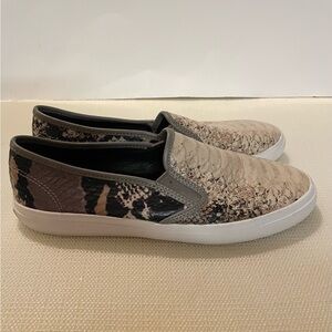 Coach Snakeskin Slip-Ons
